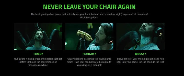 Razer Cthulu gaming chair